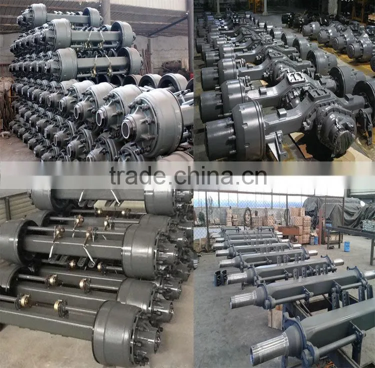 American leaf-spring type air suspension/trailer suspension