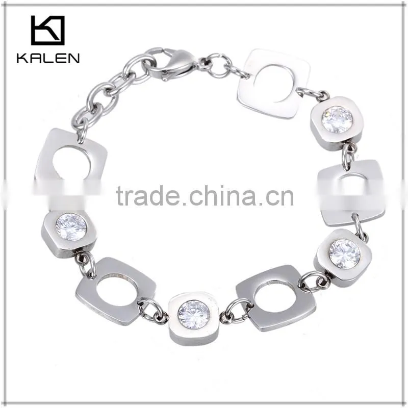 2014 newest handmade fashion blank leather bracelets