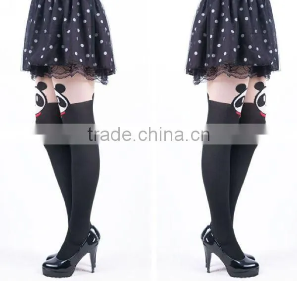 2015 Panda with Bell Japanese Stocking Wholesale