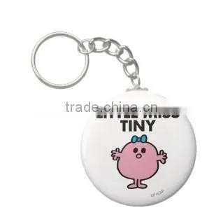 Customized logo promotion rubber keychain/ pvc custom keychain/metal keychain