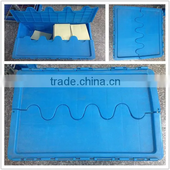 thin rectangular clear storage plastic container