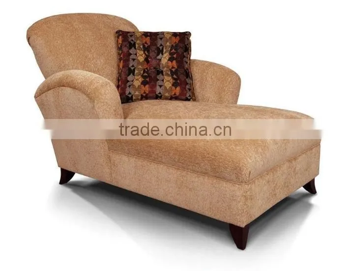 custom made hotel furniture hot sale bedroom furniture lounge chair with pillow