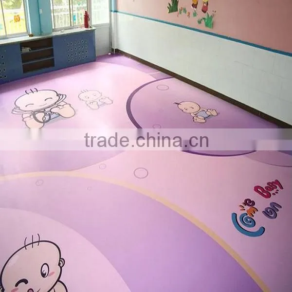 Click!! High quality pvc plastic flooring rolling from China