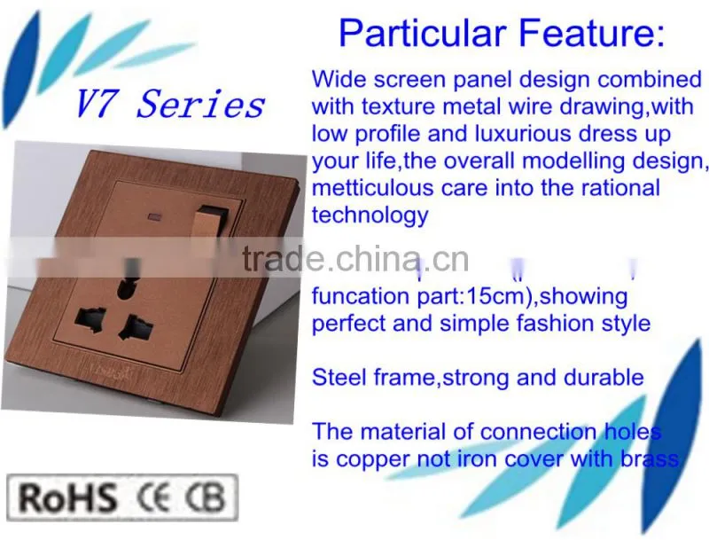 Hight quality Universal Multifunction electric power wall socket outlet,Power electric socket
