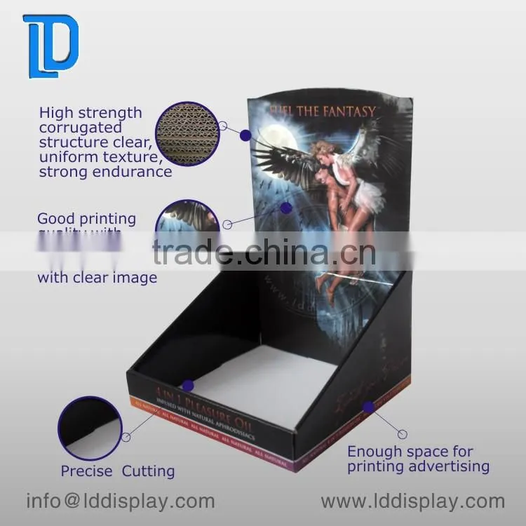 2016 OEM custom counter template cardboard display boxes
