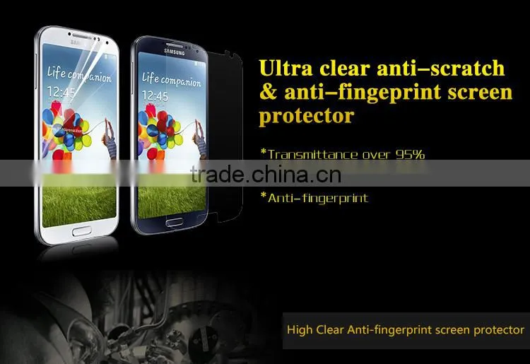 Mobile phone screen protector plastic for Sony xperia Z1 screen protector