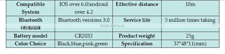 Multifunctional variable-focus selfie assistant wired mini bluetooth remote control