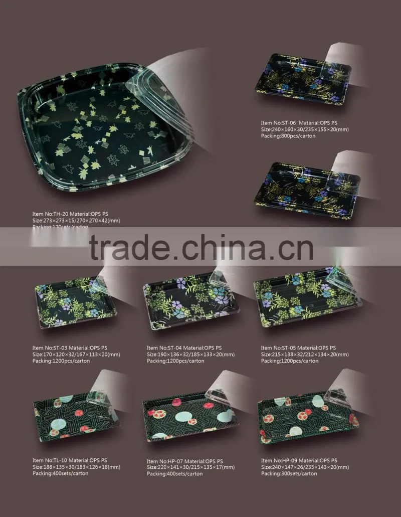2015 hot sales high quality plastic buffet container