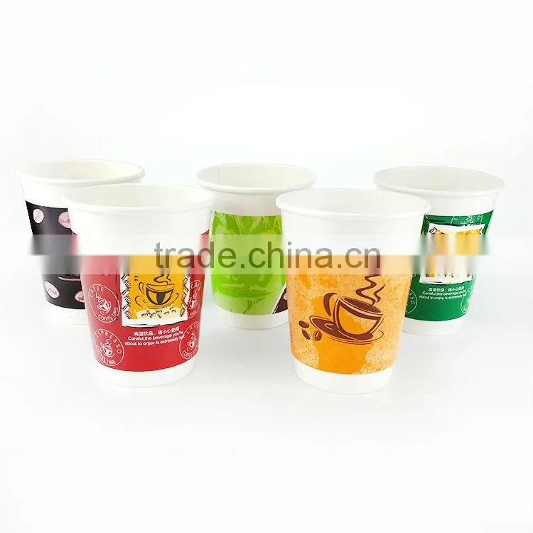 wholesale double wall paper coffee cups paper coffee cups with lids