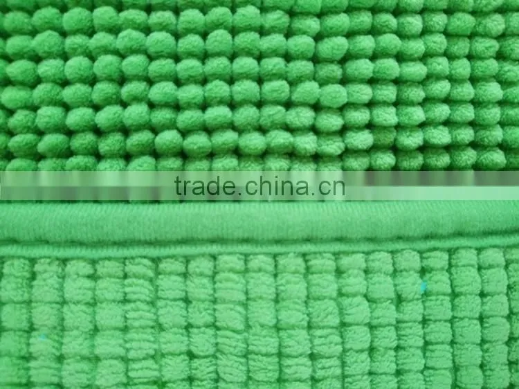 home textile tufted sebs back chenille mat