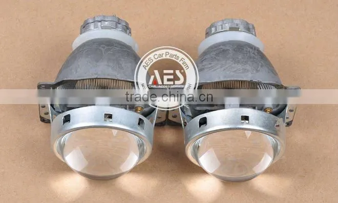 Q5 high and low beam projector lens for car headlight,with auto hid bulb