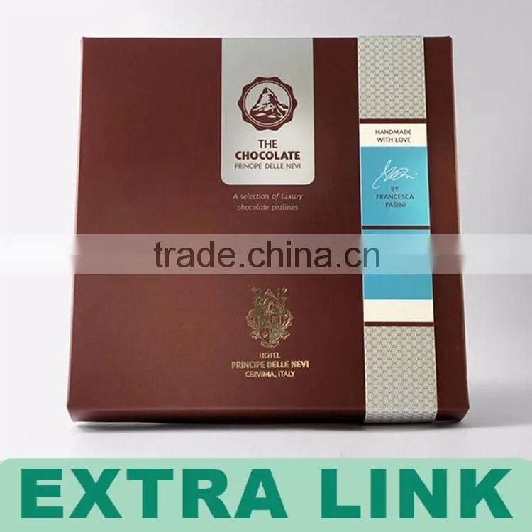 Cardboard Food grade chocolate box