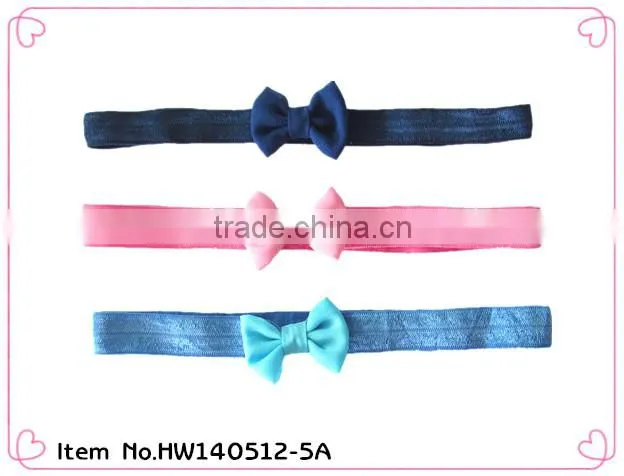 2014 kids hair accessories stretch elastic headband