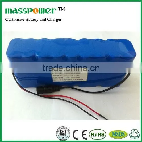 Safe 18v li-ion battery pack
