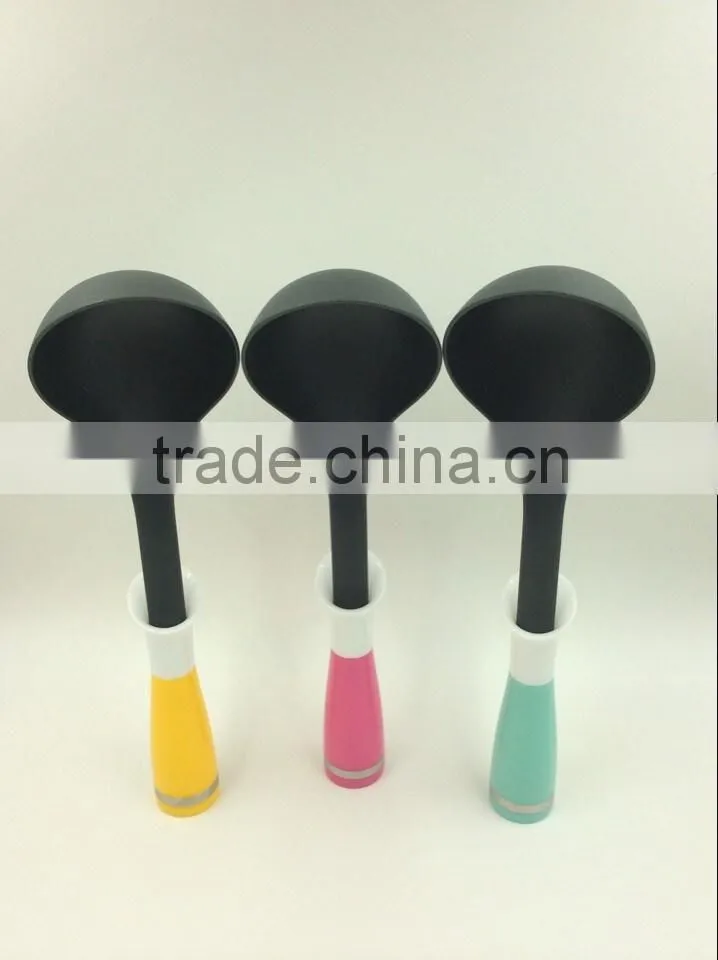 2015 Fashion colourful mini PP+nylon kitchen utensil set nylon kitchen tools, cook ware set,7pcs nylon kitchen tools set NL71