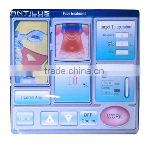 2015 QTS bipolar rf laser machine for body tightening and shaping
