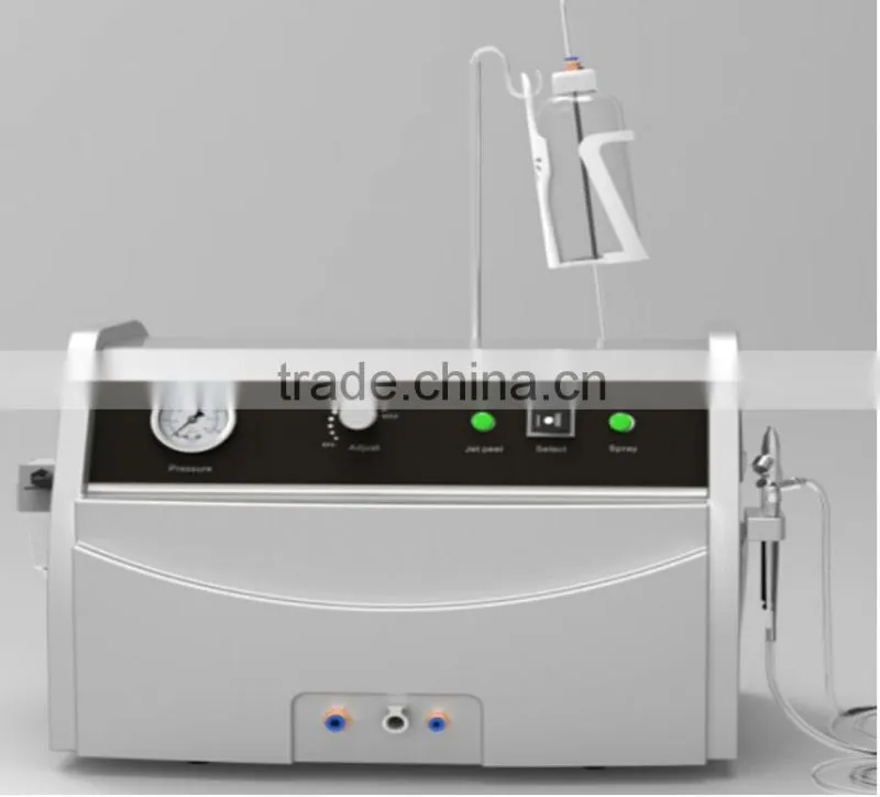 2017 new skin rejuvenation water Jet peel water portable oxygen machine