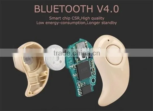 Mini Wireless Bluetooth earphone build-in mic headphone for iphone