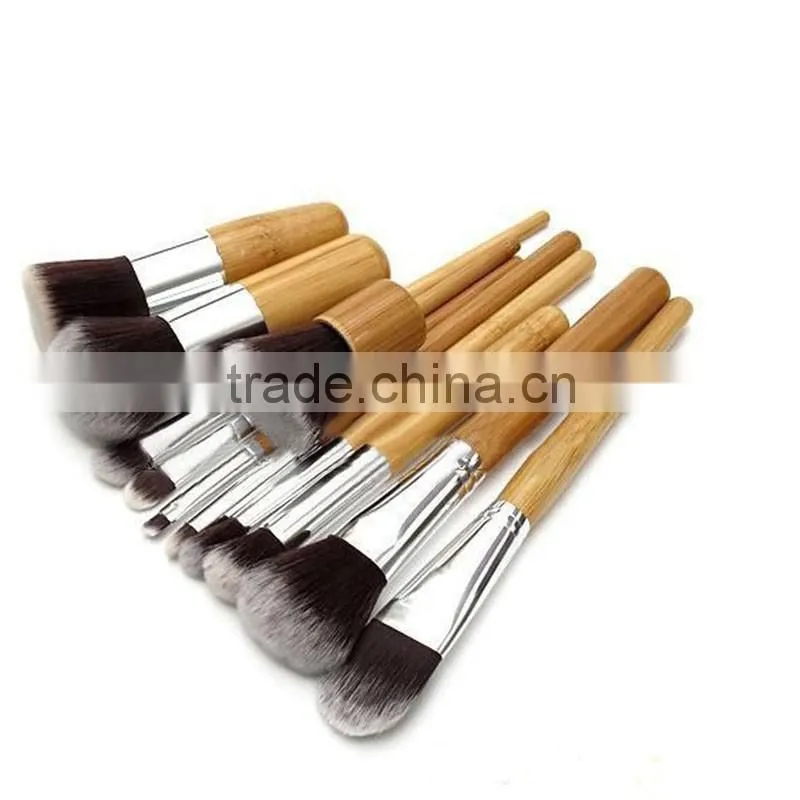 10PCS High Quality Make Up Brush Set Cosmetics Make Your Own Brand Makeup Brushes Kit Free Draw String Makeup Bag