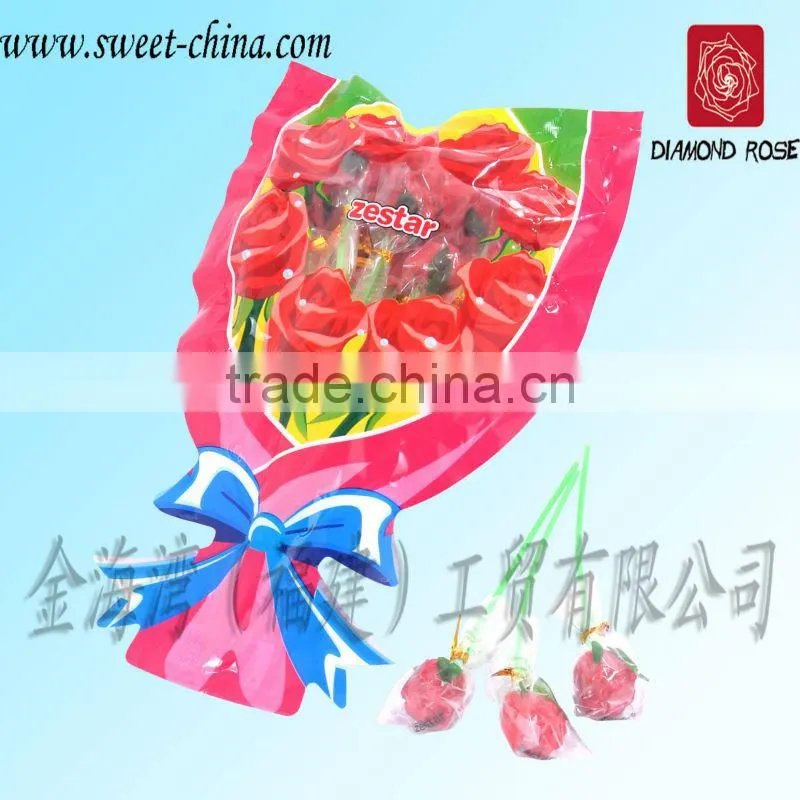 strawberry flavour lolly pop