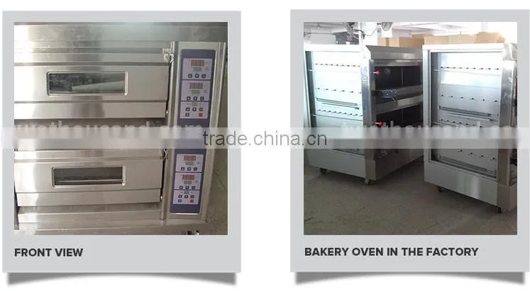 2 Decks 4 Trays Baking Bread Oven for Baking Cupcakes And Bread
