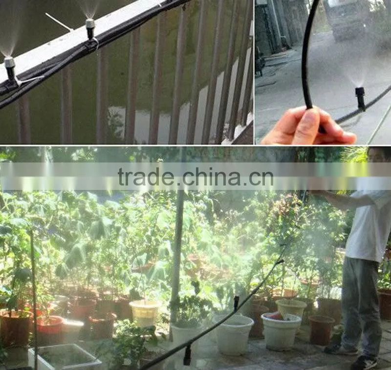 Farm Irrigation Cooling One Outlet Fogger Micro Drip Irrigation System