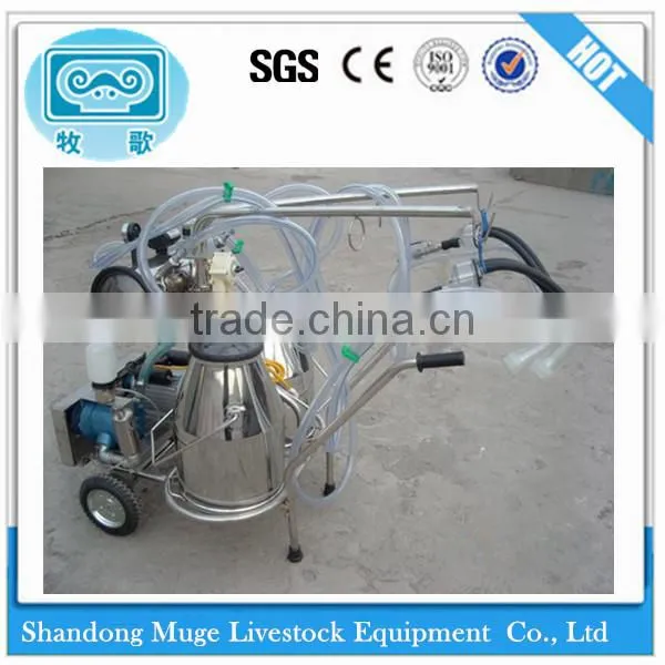 Vacuum Pump Single Bucket Goat Milking Machine