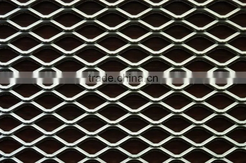 Black coated diamond mesh cover/coated mesh hook/ black wire mesh cover