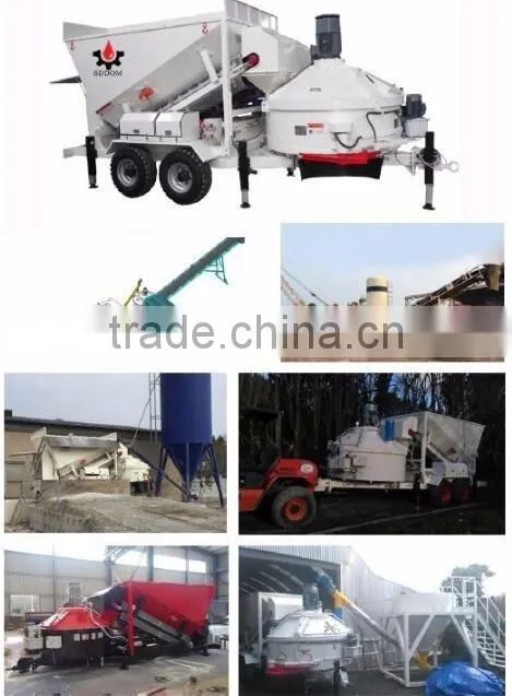 MC1500 portable concrete batch plant