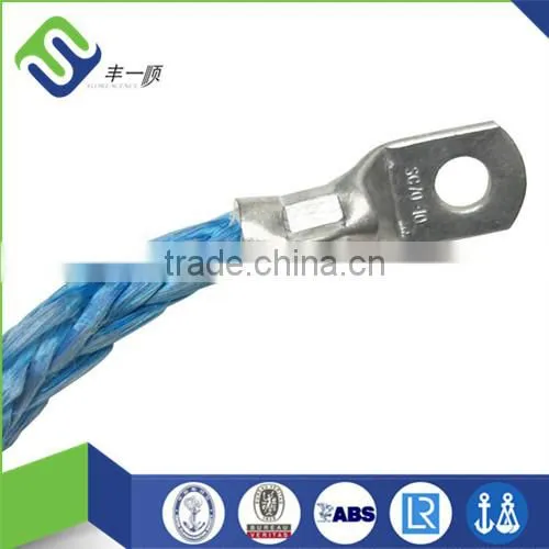 10-Ton winch rope / synthetic winch rope for winch