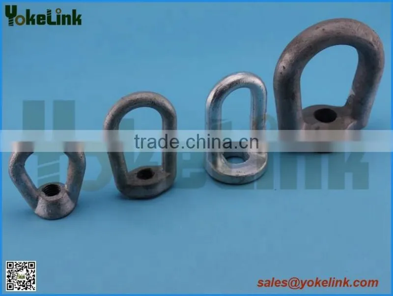 Oval type carbon steel forged oval eye nut