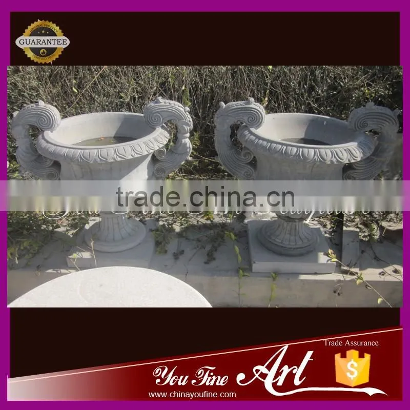 garden home stone flower pot