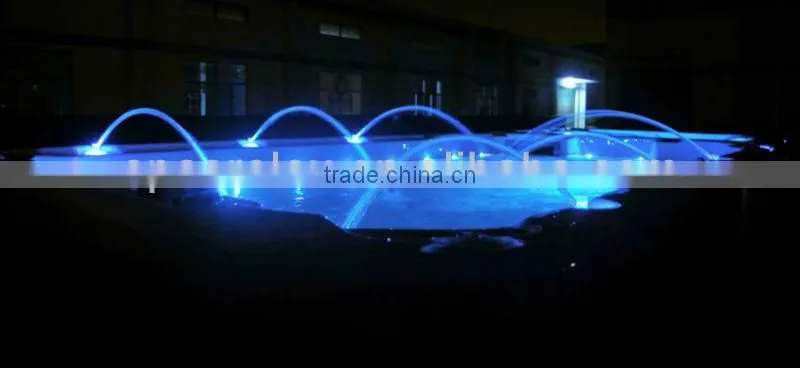 LED lights Big Home Spa Outdoor Massage Hottub for9-10 Person