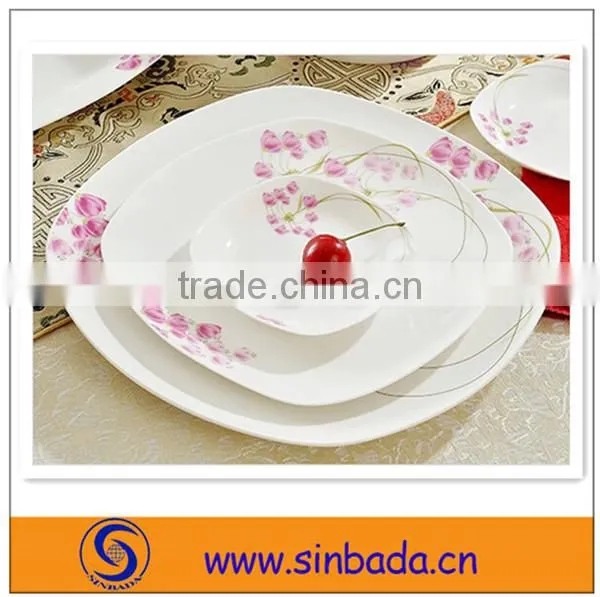 porcelain square disher