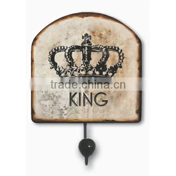 Metal Decorative Wall Hook Metal Decal Wall Hanger