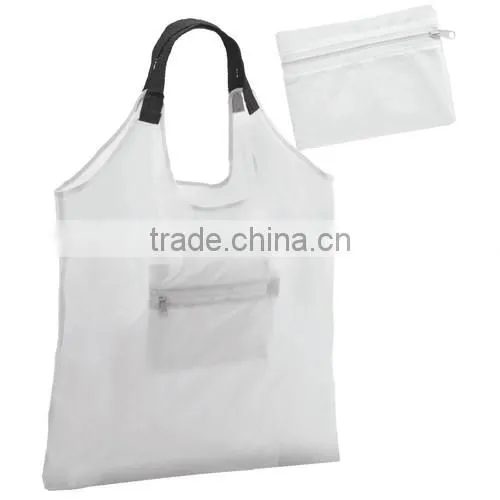 Foldable polyester 190T shopping bag