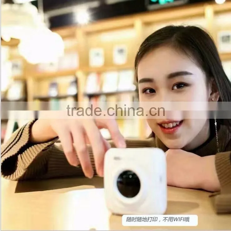 Super Mini Pocket Receipt Printer, Bluetooth Pocket Thermal Printer For Photos/Receipt/Memo Printing