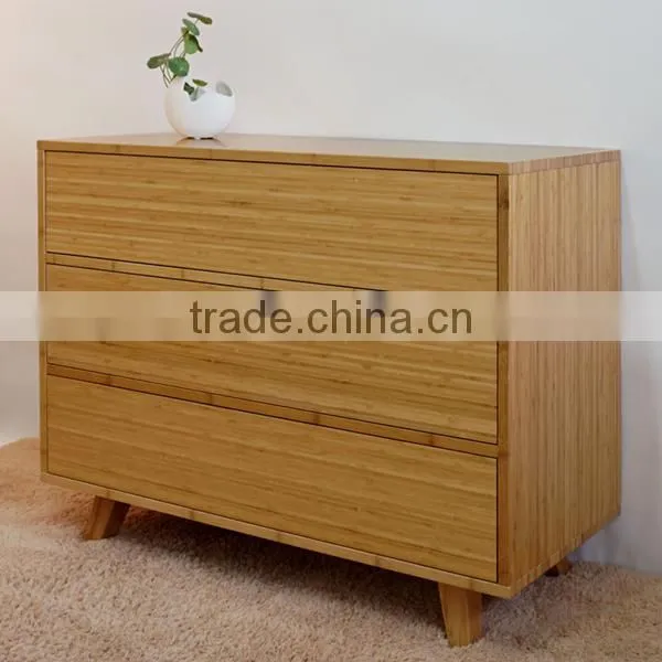 Fancy bamboo storage cabinet design for home furniture