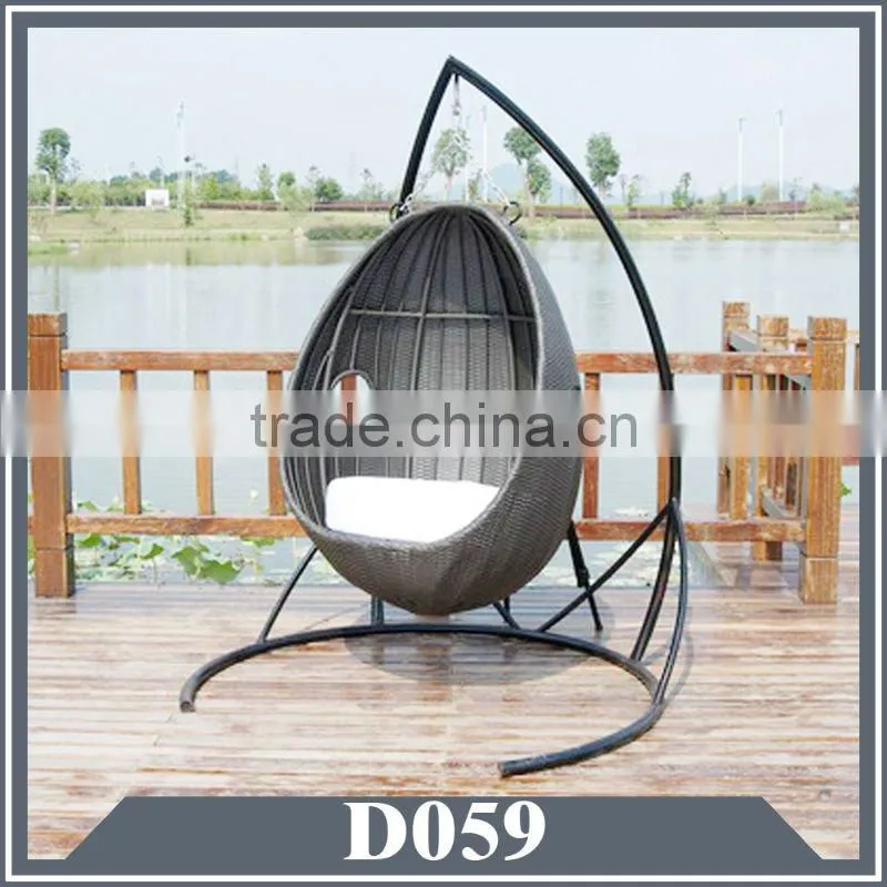 best selling rattan swing hanging chair outdoor leisure chair