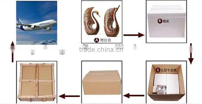 Chinese glass vase
