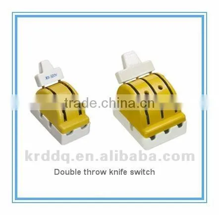 4P electrical porcelain knife switch