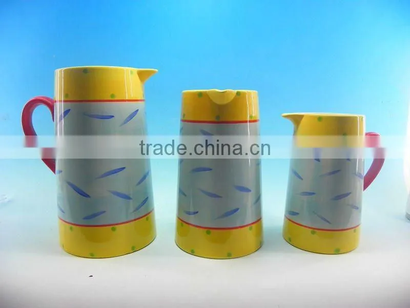 2012 Hot Sale Newest Ceramic Milk Kettle