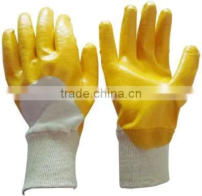 Heavy Duty Safe Cuff Nitrile coated glove
