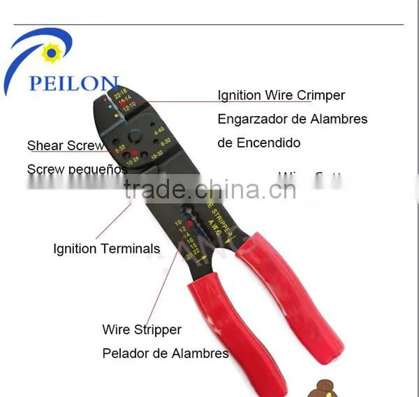 Stripper pliers carbon steel scrap coppe wire stripper copper wire stripper and function wire stripper pliers