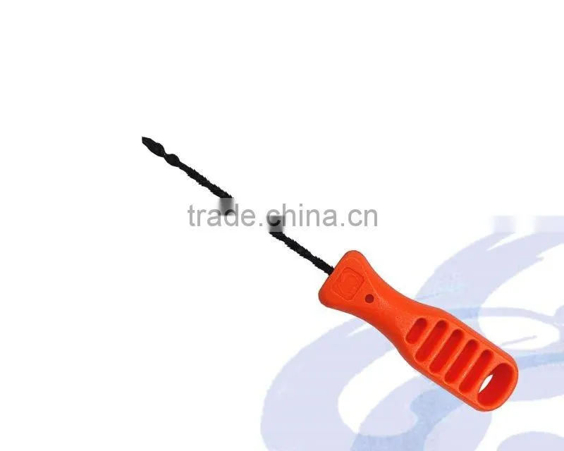 Sprial Tooth High Carbon Steel File Saw with Plastic Handle for Woodworking Tools