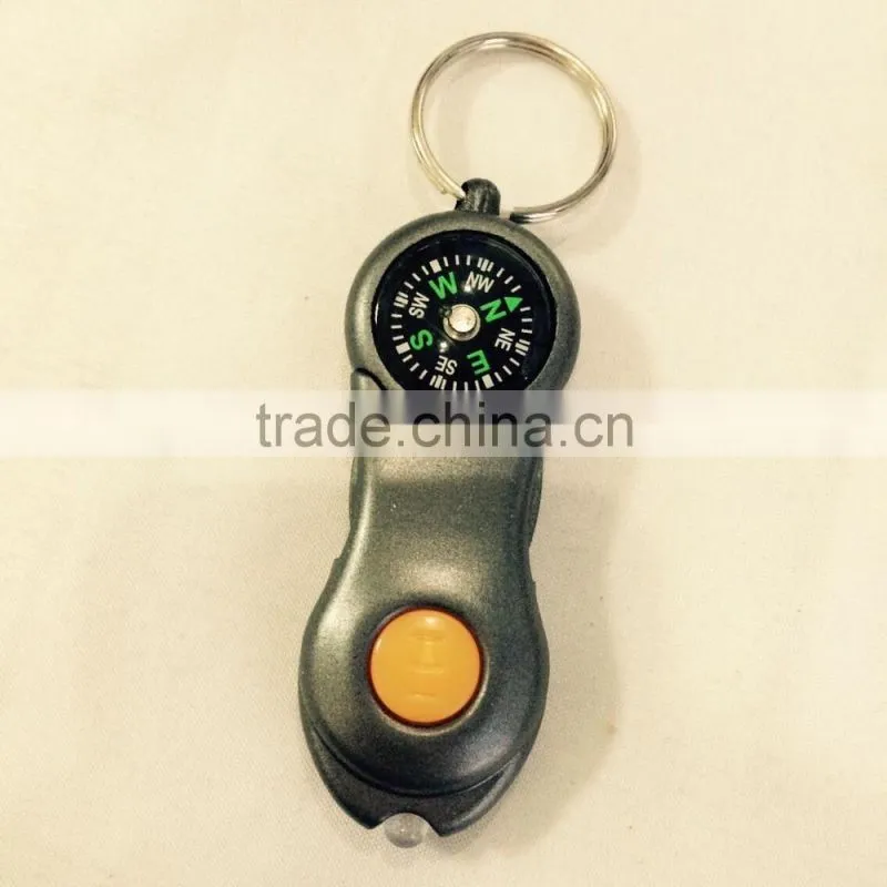 camping outdoor activities LED light and compass