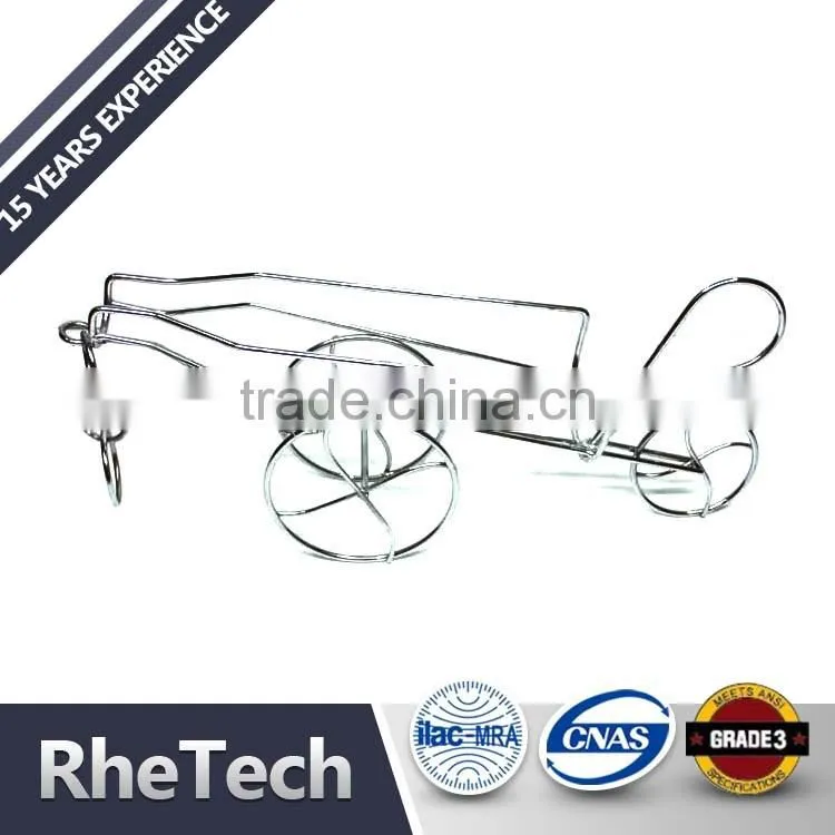 Household Moon Shape Metal Decorative Red Wine Bottle Rack Holder