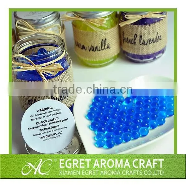 Difference and can be customized colored perfume air freshener water beads