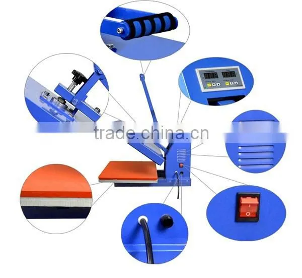 CE Approval hot sale high quality t shirt sublimation heat press machine for sale