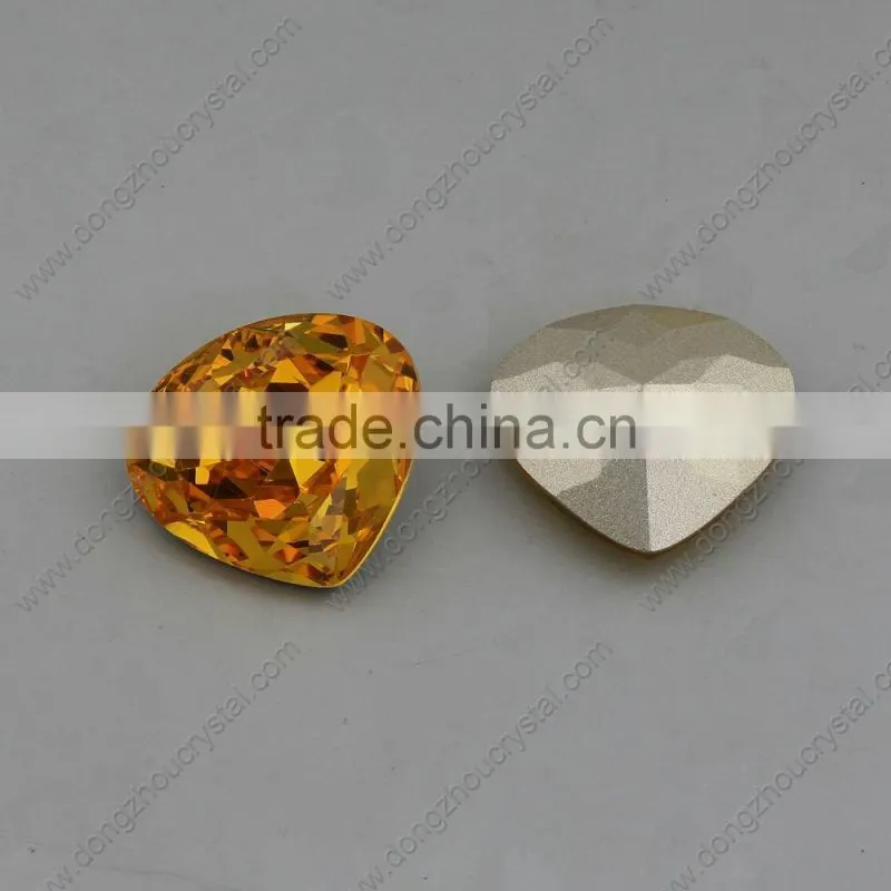 Diamond cut stone sew on rhinestone claw setting crystals